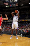 Houston Rockets v Sacramento Kings: Tyreke Evans and Kevin Martin