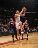 Atlanta Hawks v Toronto Raptors: Andrea Barngani and Josh Smith