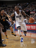 Utah Jazz v Dallas Mavericks: DeShawn Stevenson and Deron Williams
