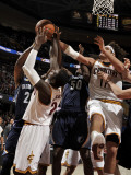 Memphis Grizzlies v Cleveland Cavaliers: Rudy Gay  Zach Randolph  JJ Hickson and Anderson Varejao