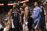 Memphis Grizzlies v Phoenix Suns: Rudy Gay and Xavier Henry