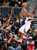 Indiana Pacers v Atlanta Hawks: Jeff Teague and TJ Ford