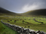 Drystone Wall Remnants of the Abandoned Village of Hirta