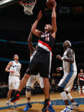 Portland Trail Blazers v Washington Wizards: Joel Przybilla and Gilbert Arenas