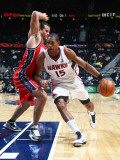 New Jersey Nets v Atlanta Hawks: Al Horford and Kris Humphries