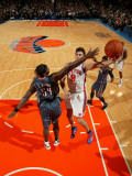 Charlotte Bobcats v New York Knicks: Danilo Gallinari and Kwame Brown