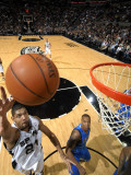 Dallas Mavericks v San Antonio Spurs: Tim Duncan and Caron Butler