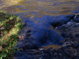 Water Pouring over Hidden Stones in the Nantahala River Gorge