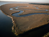 An Aerial View of Cumberland Island  Georgia