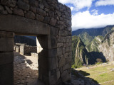 Machu Picchu  a Famous Incan Archaeological Site  in Peru
