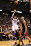Miami Heat v Orlando Magic: Dwight Howard and Zydrunas Ilgauskas