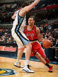 Portland Trail Blazers v Memphis Grizzlies: Brandon Roy and Marc Gasol