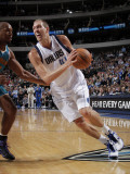 New Orleans Hornets v Dallas Mavericks: Dirk Nowitzki and David West