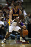 Los Angeles Lakers v Milwaukee Bucks: Earl Boykins and Pau Gasol