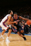 Atlanta Hawks v New York Knicks: Joe Johnson and Landry Fields