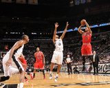 Chicago Bulls v San Antonio Spurs: Derrick Rose and Tony Parker