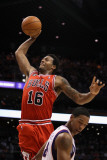 Chicago Bulls v Phoenix Suns: James Johnson and Channing Frye