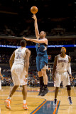 Minnesota Timberwolves v Charlotte Bobcats: Kevin Love and Boris Diaw