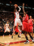 Houston Rockets v Toronto Raptors: Sonny Weems and Jordan Hill