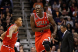 Chicago Bulls v Phoenix Suns: Luol Deng and Derrick Rose
