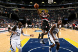 Portland Trail Blazers v Memphis Grizzlies: Wesley Matthews  Darrell Arthur and OJ Mayo