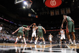 Milwaukee Bucks v San Antonio Spurs: Tony Parker and Brandon Jennings