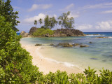 A Beach on Mahe Island