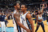 Los Angeles Lakers v Memphis Grizzlies: OJ Mayo and Mike Conley