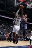 Charlotte Bobcats v Atlanta Hawks: Joe Johnson and Shaun Livingston