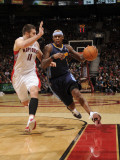 Denver Nuggets v Toronto Raptors: Al Harrington and Linas Kleiza
