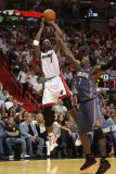 Charlotte Bobcats v Miami Heat: Chris Bosh and Gerald Wallace