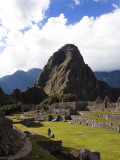 Machu Picchu  a Famous Incan Archaeological Site  in Peru