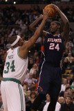 Atlanta Hawks v Boston Celtics: Marvin Williams and Paul Pierce