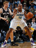 San Antonio Spurs v New Orleans Hornets: David West and Matt Bonner