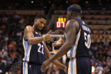 Memphis Grizzlies v Phoenix Suns: Rudy Gay and Zach Randolph