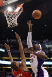 Portland Trail Blazers v Phoenix Suns: Hakim Warrick and Nicolas Batum