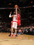 Philadelphia 76ers v Toronto Raptors: Jrue Holiday and Jerryd Bayless