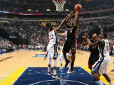 Miami Heat v Memphis Grizzlies: LeBron James and Rudy Gay
