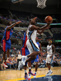 Detroit Pistons v Memphis Grizzlies: Sam Young and Ben Gordon