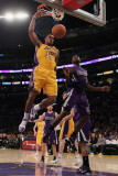 Sacramento Kings v Los Angeles Lakers: Shannon Brown and Tyreke Evans