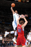 Los Angeles Clippers v Denver Nuggets: JR Smith and Blake Griffin