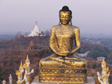 A Gilded Buddha Statue