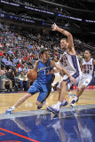 Washington Wizards v New Jersey Nets: Kirk Hinrich and Brook Lopez
