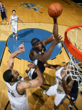 Memphis Grizzlies v Washington Wizards: Zach Randolph  JaVale McGee and Trevor Booker