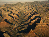 Aerials of Mountainous Ridges in Range Creek  Utah