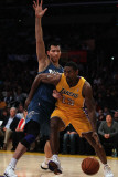 Washington Wizards v Los Angeles Lakers: Ron Artest and Yi Jianlian