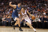 Minnesota Timberwolves v Phoenix Suns: Darko Milicic and Steve Nash