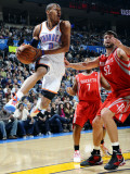 Houston Rockets v Oklahoma City Thunder: Russell Westbrook and Brad Miller