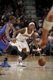 New York Knicks v Cleveland Cavaliers: Daniel Gibson and Raymond Felton