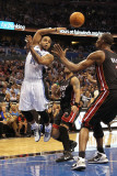 Miami Heat v Orlando Magic: Jameer Nelson and Chris Bosh